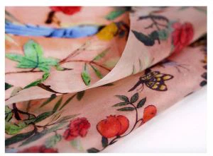 Design personalizat imprimat de mătase Satin Fabric Online